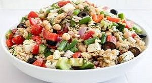 Scoopable Mediterranean Chopped Salad: A Crunchy, Flavor-Packed Delight